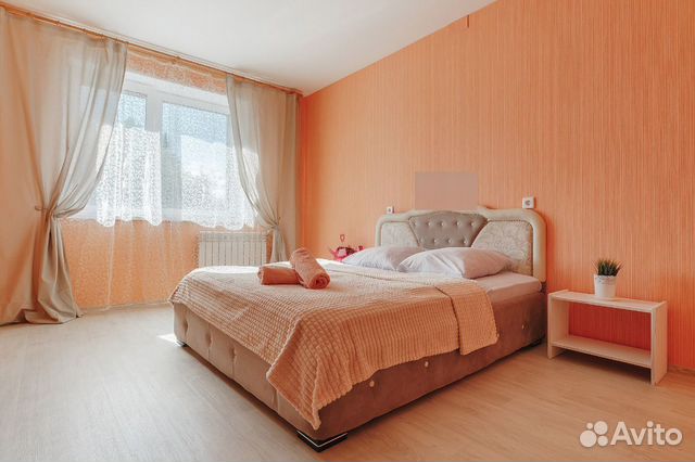 

1-к. квартира, 42 м², 2 кровати