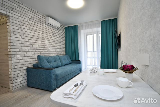 

2-к. квартира, 46 м², 2 кровати