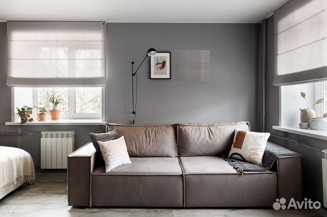 

Квартира-студия, 30 м², 2 кровати