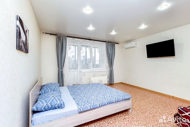 

1-к. квартира, 45 м², 2 кровати