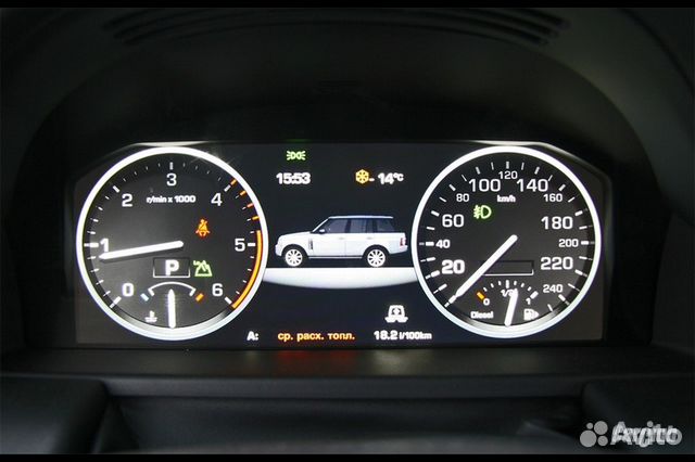 Разборка Land Rover Панель приборов Range Rover Разборка Land Rover Панель приборов Range Rover