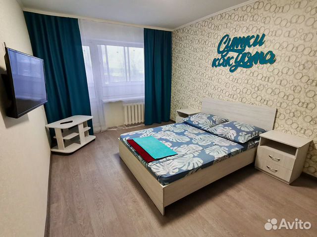 

1-к. квартира, 32 м², 2 кровати