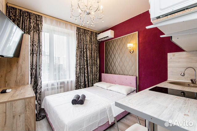 

Квартира-студия, 25 м², 1 кровать