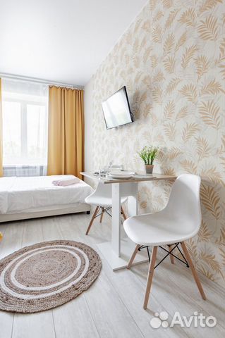 

Квартира-студия, 18 м², 2 кровати
