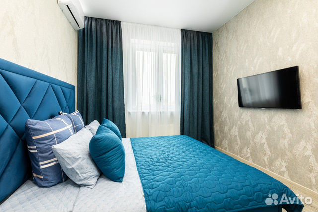 

1-к. квартира, 38 м², 2 кровати