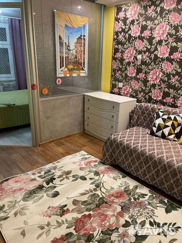 

1-к. квартира, 40 м², 2 кровати