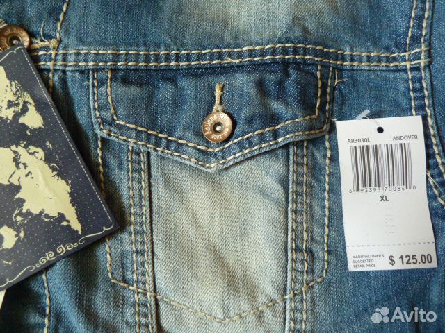 Куртка Antique Rivet Andover из США US XL Куртка Antique Rivet Andover из США US XL
