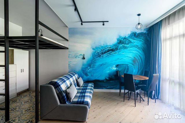 

1-к. квартира, 41 м², 3 кровати
