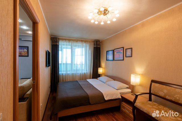 

1-к. квартира, 47 м², 2 кровати