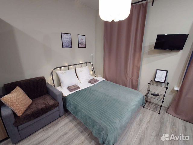 

Квартира-студия, 21 м², 2 кровати