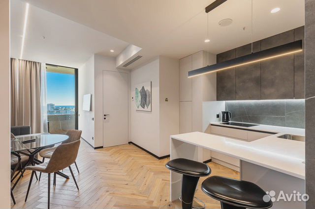 

1-к. квартира, 60 м², 2 кровати