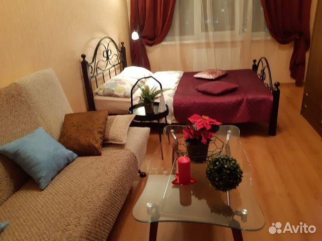 

1-к. квартира, 47 м², 2 кровати
