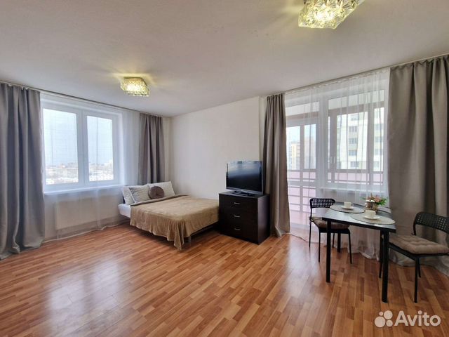 

Квартира-студия, 39 м², 2 кровати