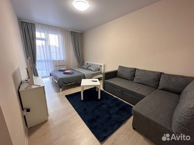

1-к. квартира, 40 м², 2 кровати