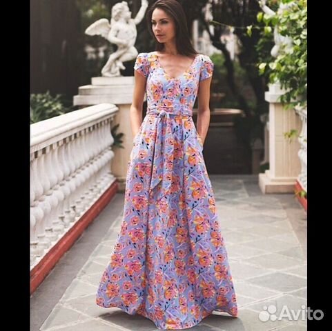 Летнее платье в пол Marino Milano