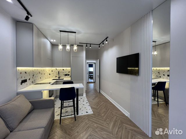 

1-к. квартира, 44 м², 3 кровати