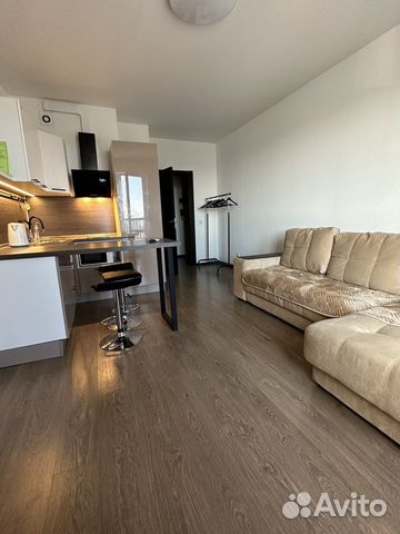 

Квартира-студия, 29 м², 1 кровать