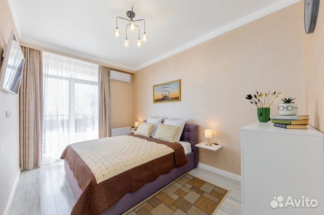 

1-к. квартира, 40 м², 2 кровати