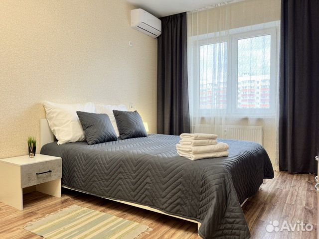 

1-к. квартира, 39 м², 2 кровати