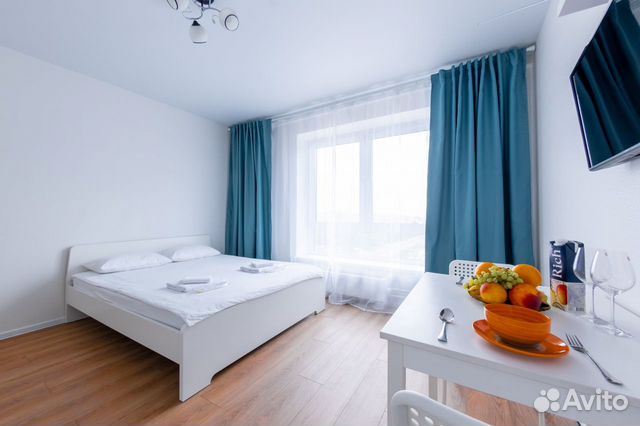 

Квартира-студия, 23,4 м², 1 кровать