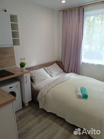 

Квартира-студия, 17 м², 1 кровать