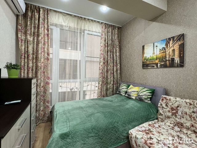 

Квартира-студия, 25 м², 2 кровати