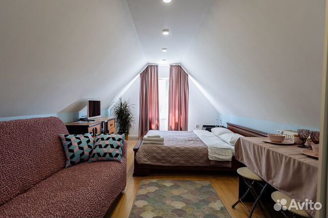 

1-к. квартира, 39 м², 1 кровать