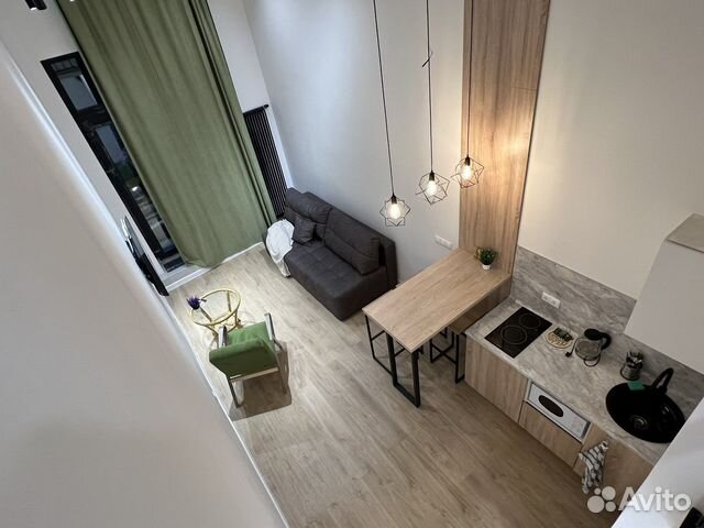 

Квартира-студия, 30 м², 1 кровать