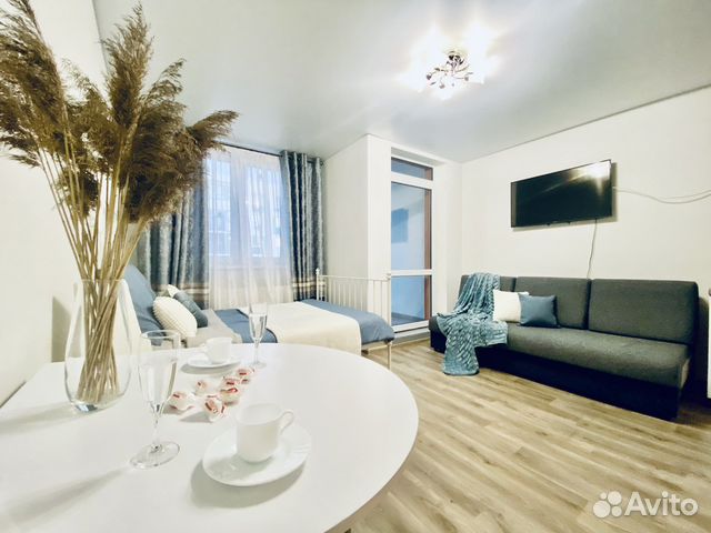 

Квартира-студия, 25 м², 2 кровати