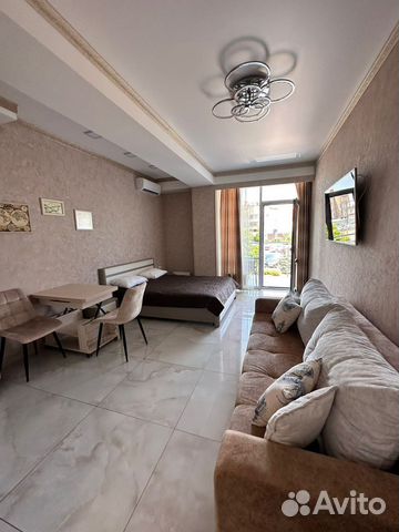 

Квартира-студия, 32 м², 2 кровати