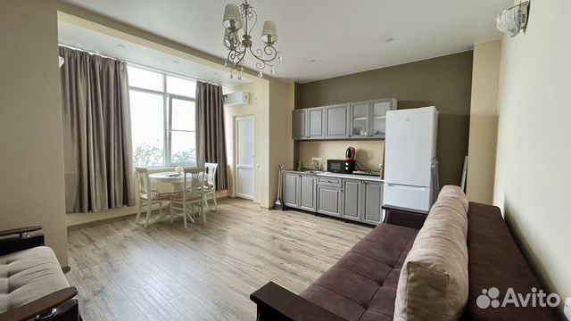 

Квартира-студия, 27 м², 2 кровати