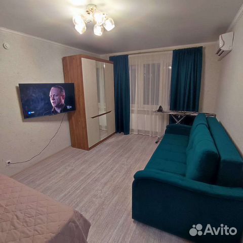 

1-к. квартира, 38 м², 1 кровать