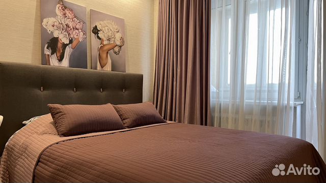 

Квартира-студия, 39 м², 2 кровати