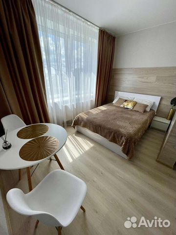 

Квартира-студия, 28 м², 2 кровати