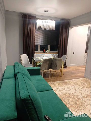 

2-к. квартира, 51 м², 2 кровати