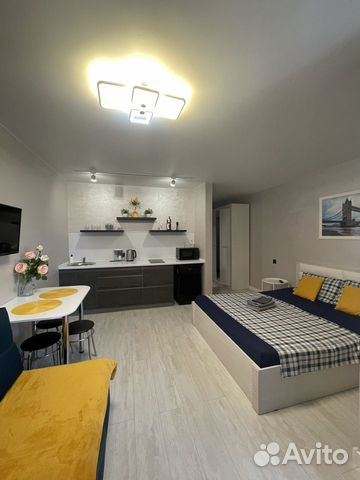 

Квартира-студия, 26 м², 2 кровати