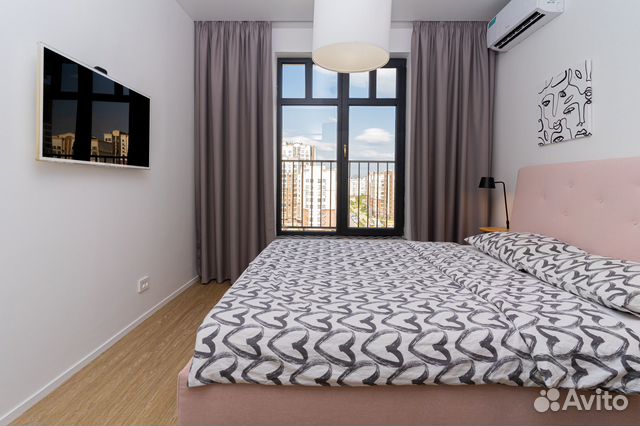 

1-к. квартира, 46 м², 2 кровати