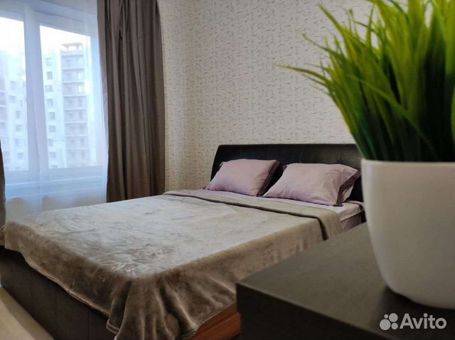 

1-к. квартира, 42 м², 2 кровати