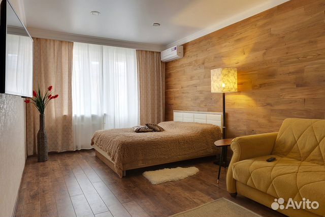 

1-к. квартира, 57 м², 2 кровати