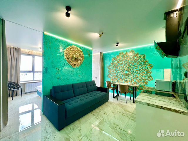 

Квартира-студия, 40 м², 2 кровати