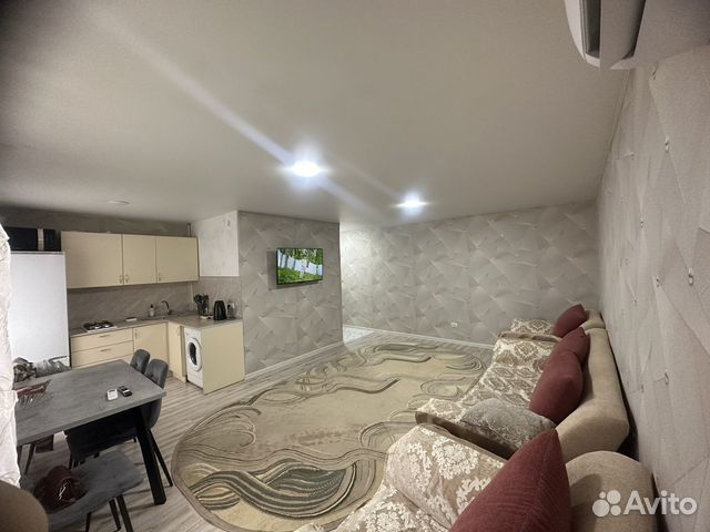 

1-к. квартира, 44 м², 2 кровати