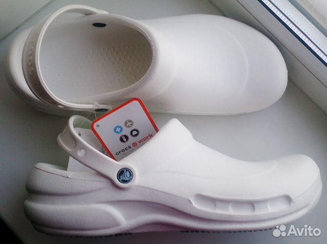 Сабо сандалии Crocs Bistro Work 39 - 48 р. литые