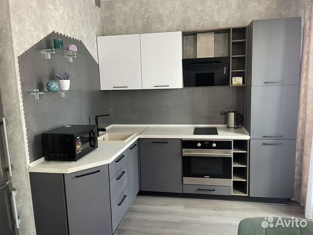 

1-к. квартира, 46 м², 2 кровати