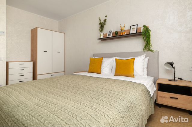 

1-к. квартира, 47 м², 2 кровати