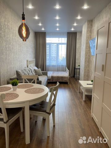 

Квартира-студия, 42 м², 2 кровати