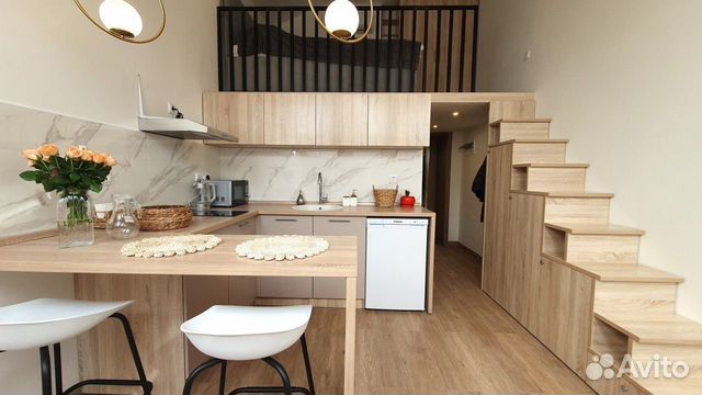 

Квартира-студия, 28 м², 2 кровати