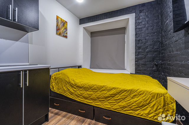 

Квартира-студия, 15 м², 1 кровать