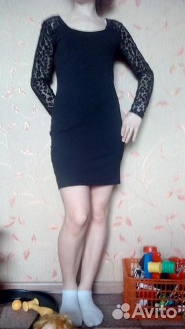 Платье короткое черное. Новое Платье короткое черное. Новое