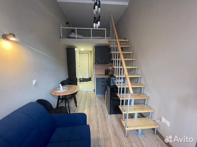 

Квартира-студия, 23 м², 2 кровати