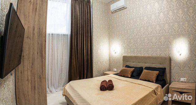 

1-к. квартира, 45 м², 2 кровати